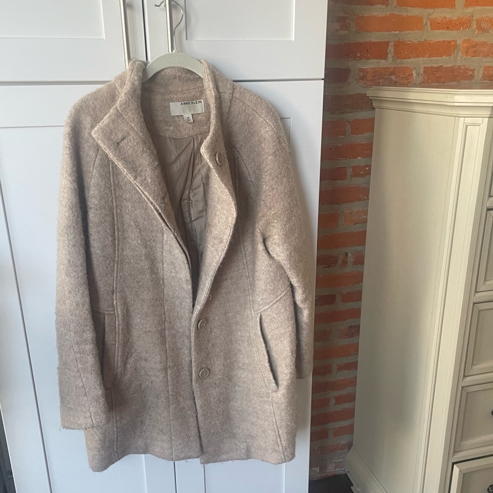 Anne Klein Wool Blend Coat